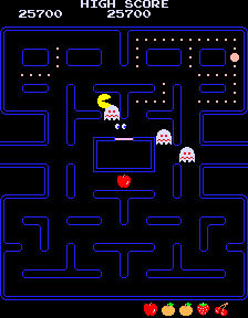 Pac-Man (Midway, with speedup hack) Screenthot 2